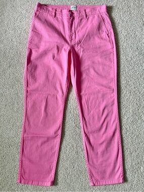 Crew pink straight leg pants 28 vintage straight J.Crew Re-imagined pastel